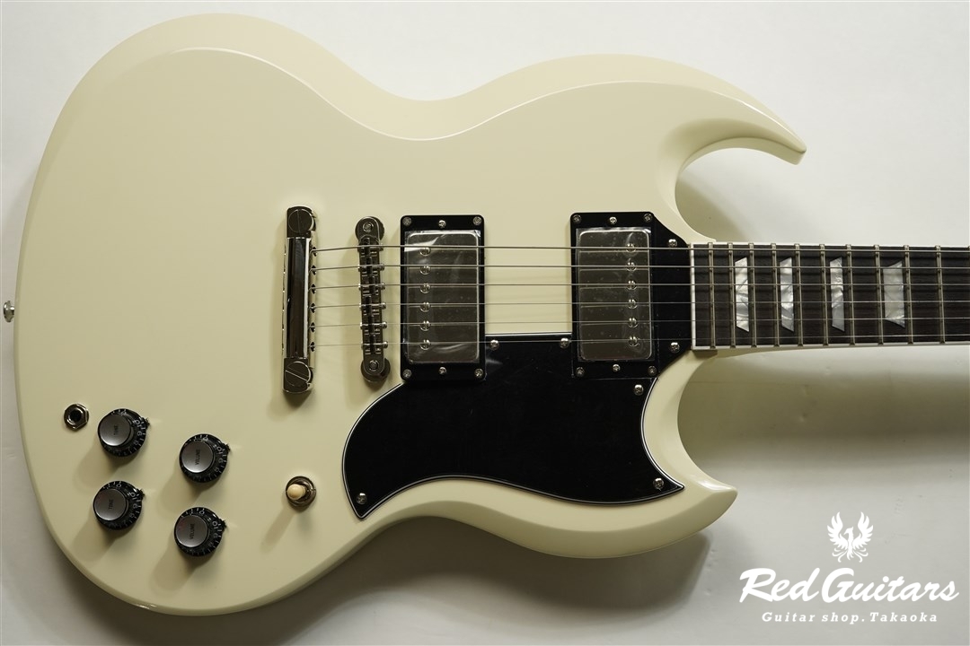 FUJIGEN NCDC-10R/AWH/EX16 - Antique White | Red Guitars Online Store